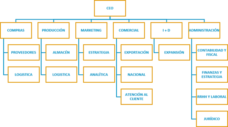 Organigrama De Una Empresa Mediana Ejemplos – Nuevo Ejemplo 255