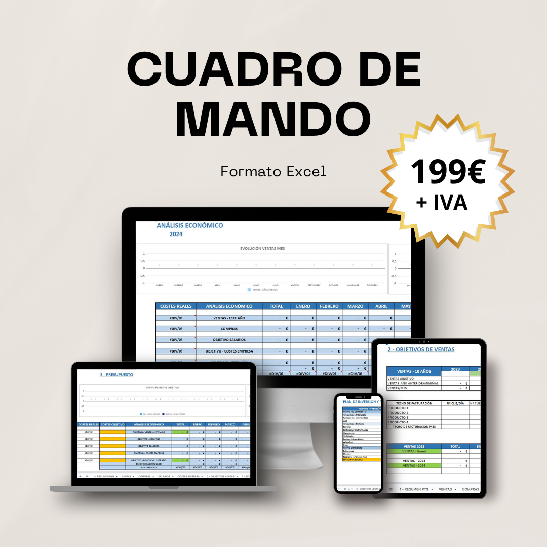 Crea tu Cuadro de Mando Financiero desde cero