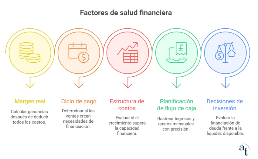 Factores de salud financiera Salud financiera